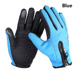 Mens Winter Warm Gloves Touch Screen Fishing Waterproof Lady Ski Autumn Breathable Sport Ridding Windproof Women Non-Slip Gloves